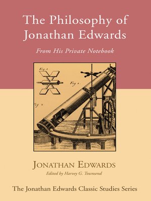 cover image of The Philosophy of Jonathan Edwards